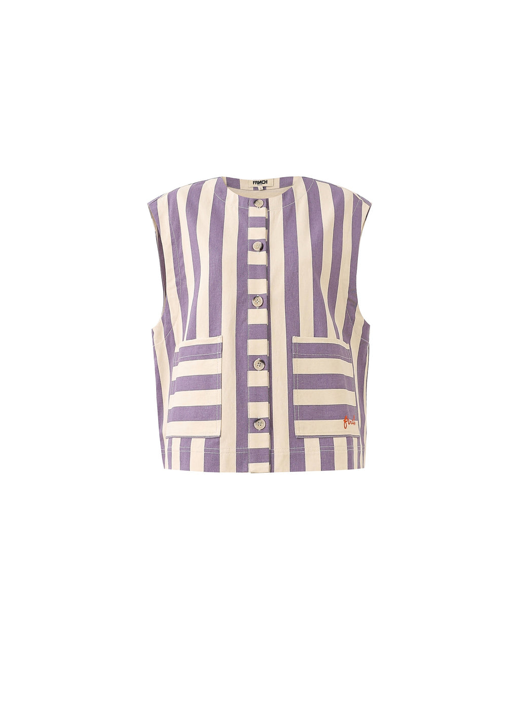Gilet Sagan - Lilas