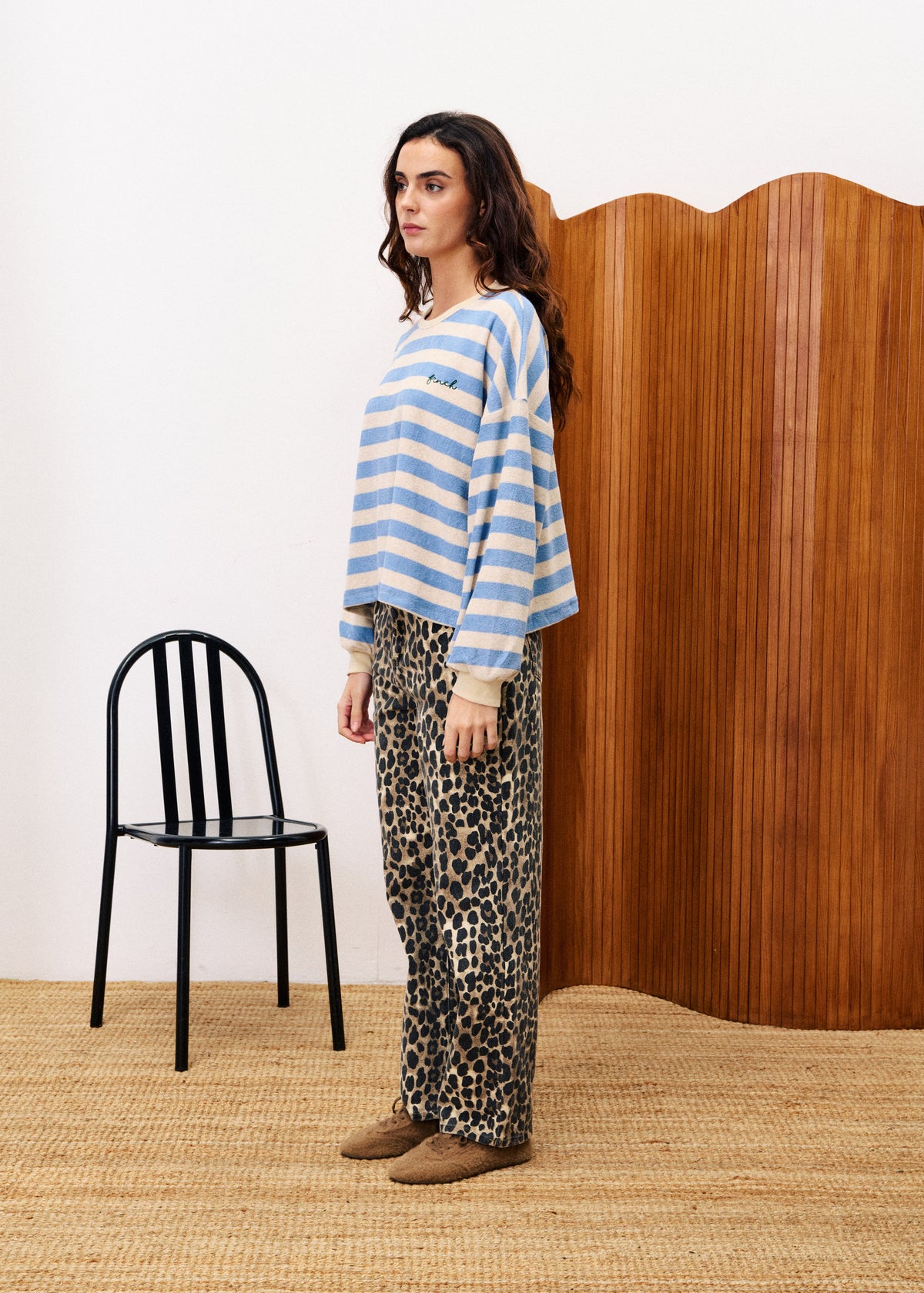 Sweatshirt Iris - Bleu Clair