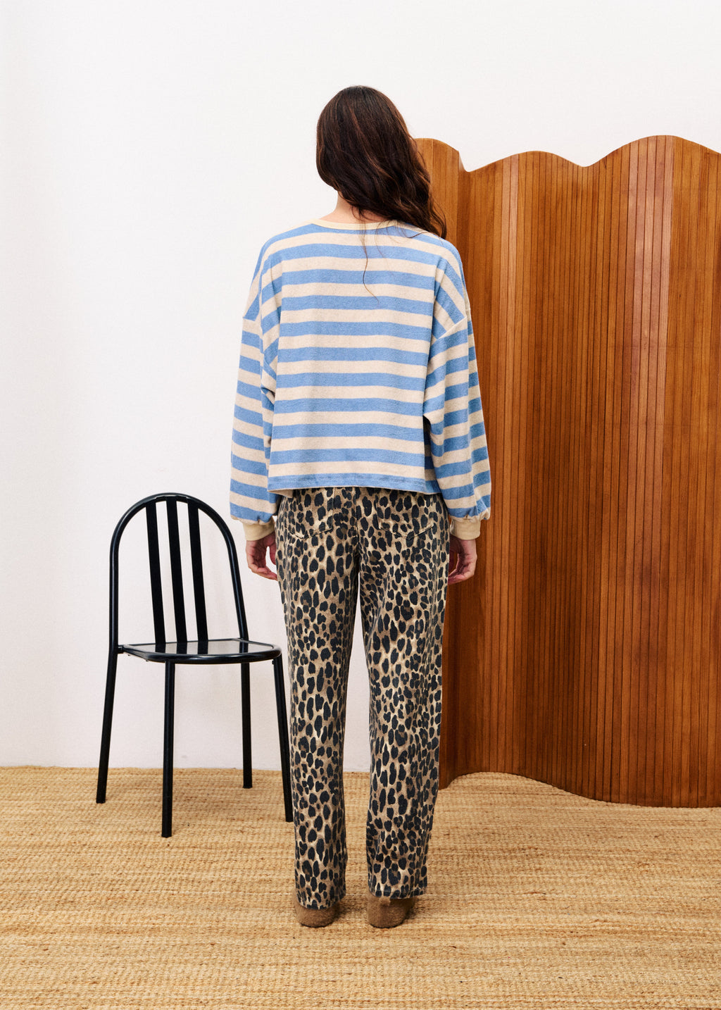 Sweatshirt Iris - Bleu Clair