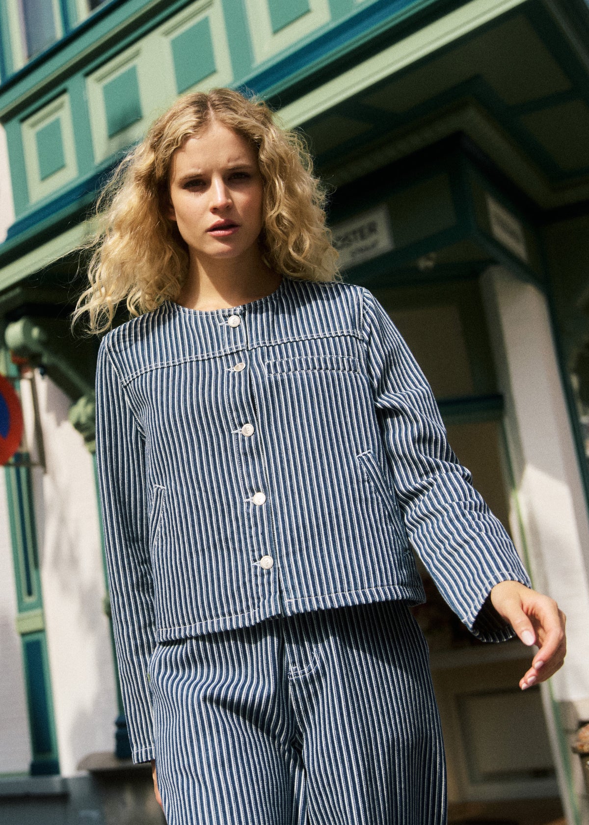 Veste Gaura - Bleu Jean