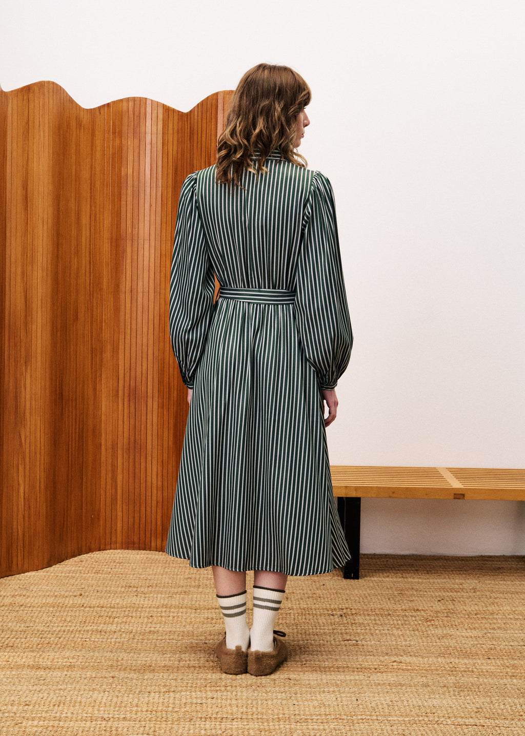 Robe Menthe - Vert Mousse
