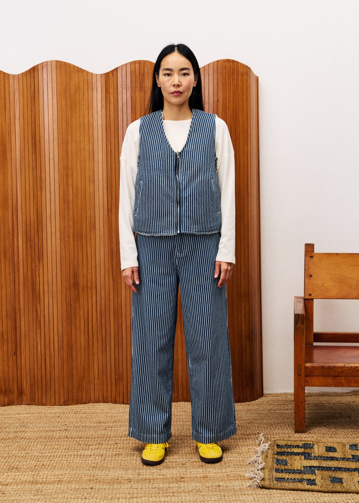 Gilet Cymric - Bleu Jean