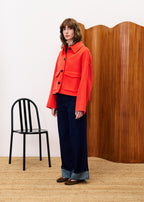 Manteau Capucine - Rouge