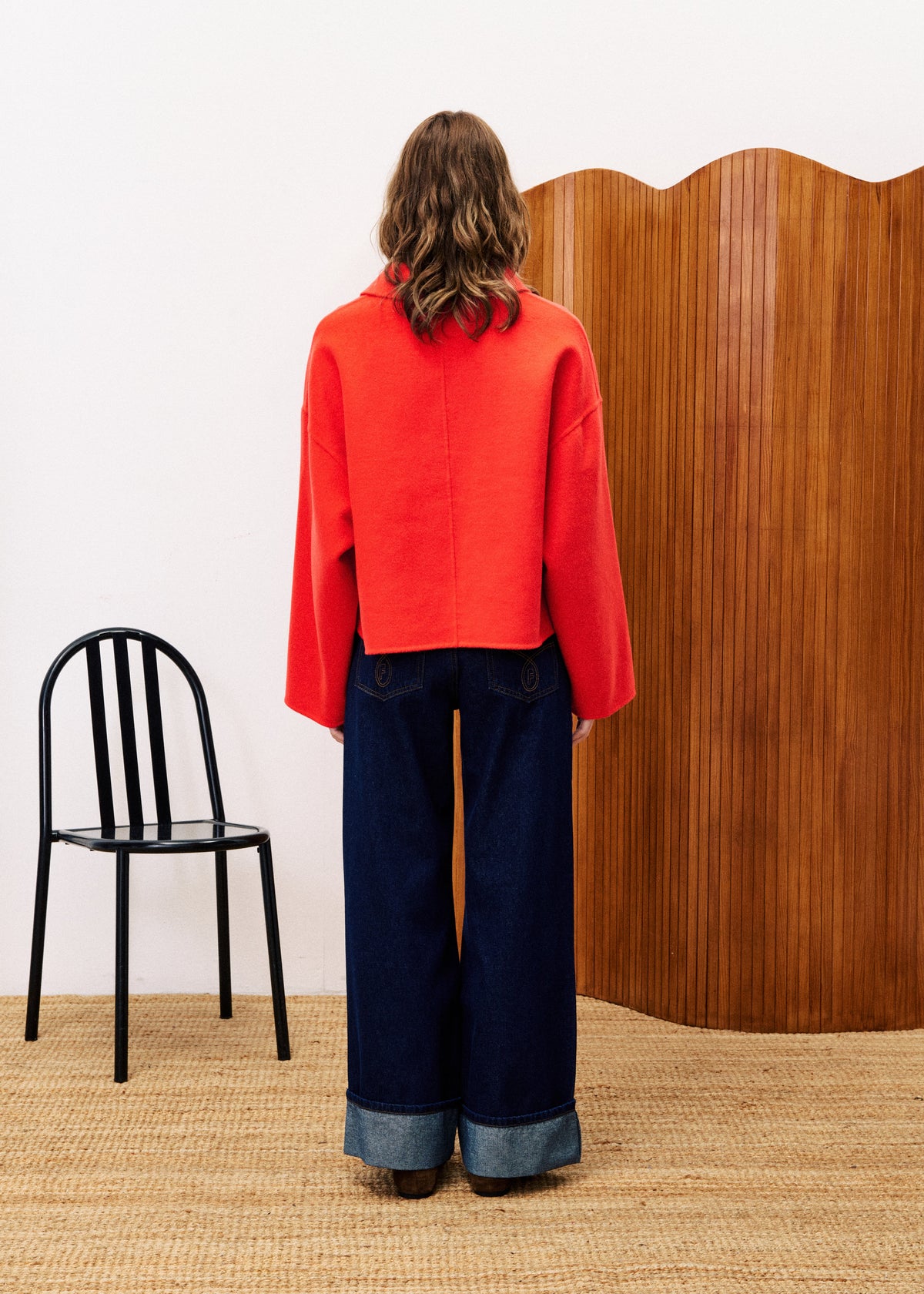 Manteau Capucine - Rouge