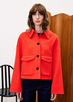 Manteau Capucine - Rouge