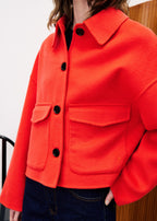 Manteau Capucine - Rouge