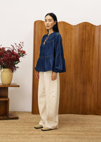 Blouse Cixous - Bleu Jean