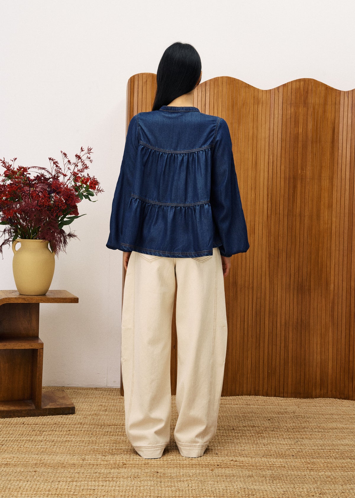 Blouse Cixous - Bleu Jean