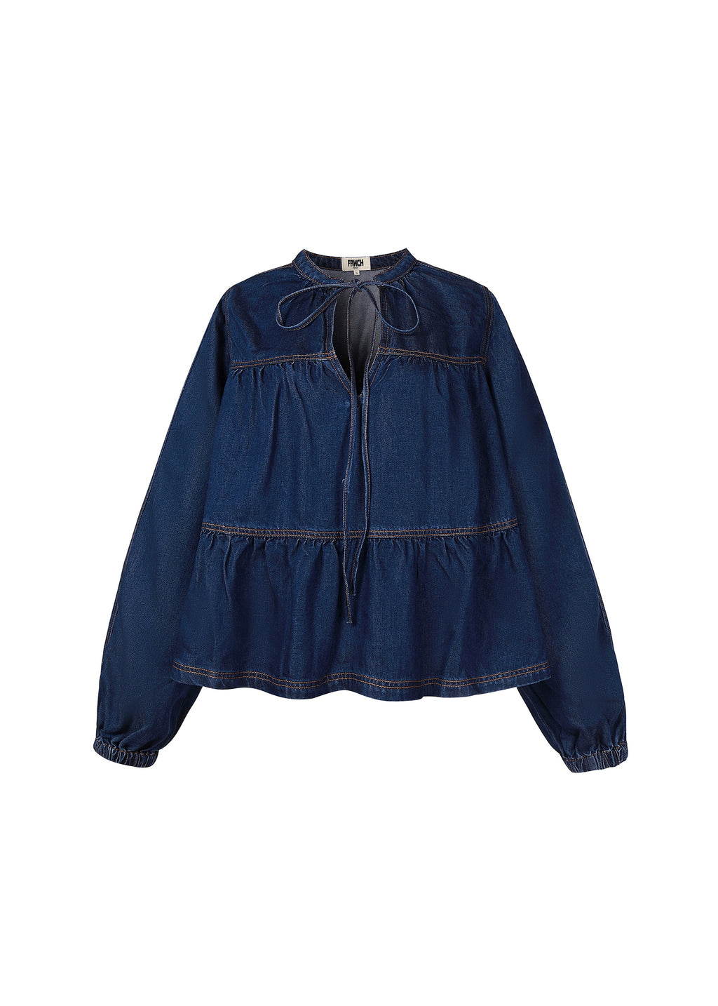 Blouse Cixous - Bleu Jean