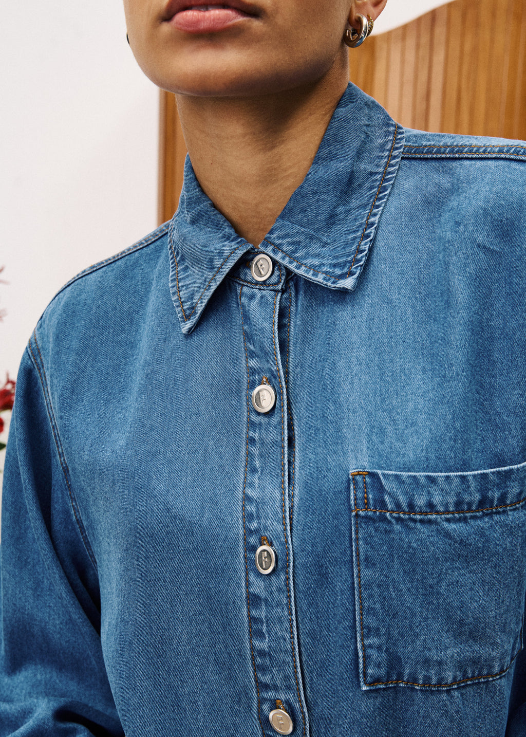 Chemise Melisse - Bleu Jean