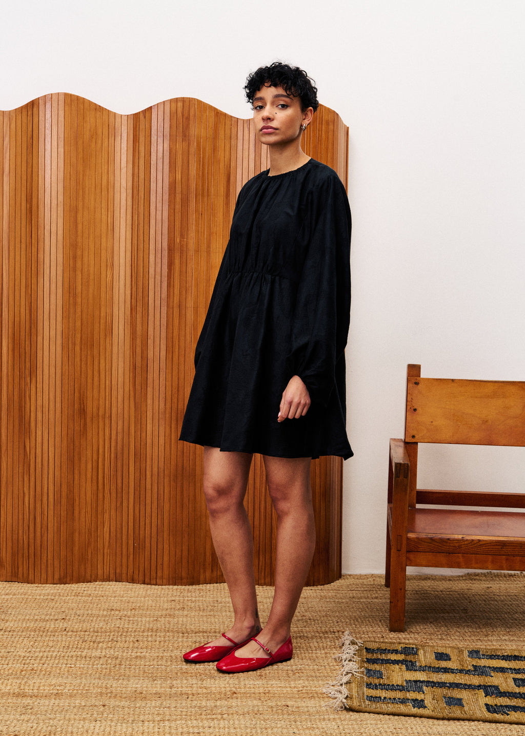 Robe Oeillet - Noir