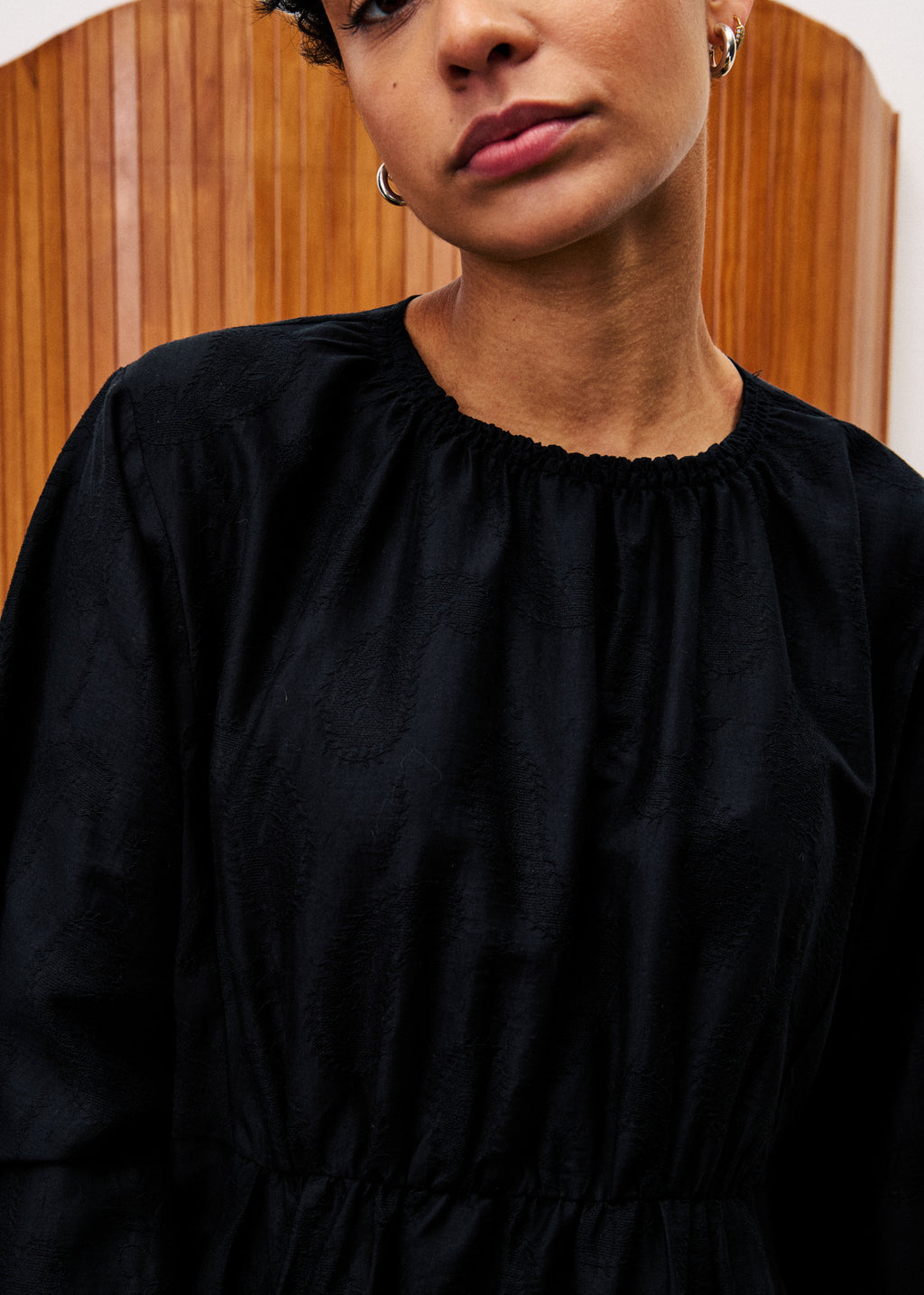 Robe Oeillet - Noir