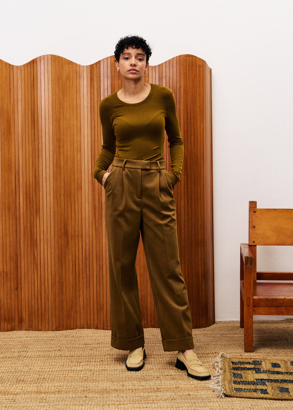 Pantalon Phantom - Ocre