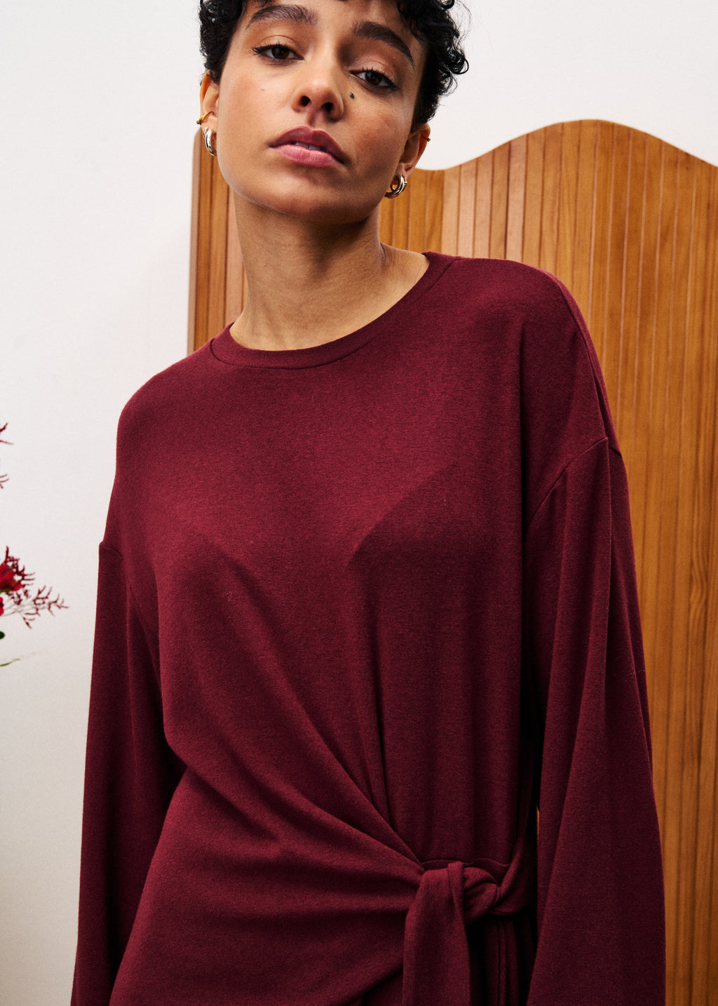 Robe Valeriane - Bordeaux
