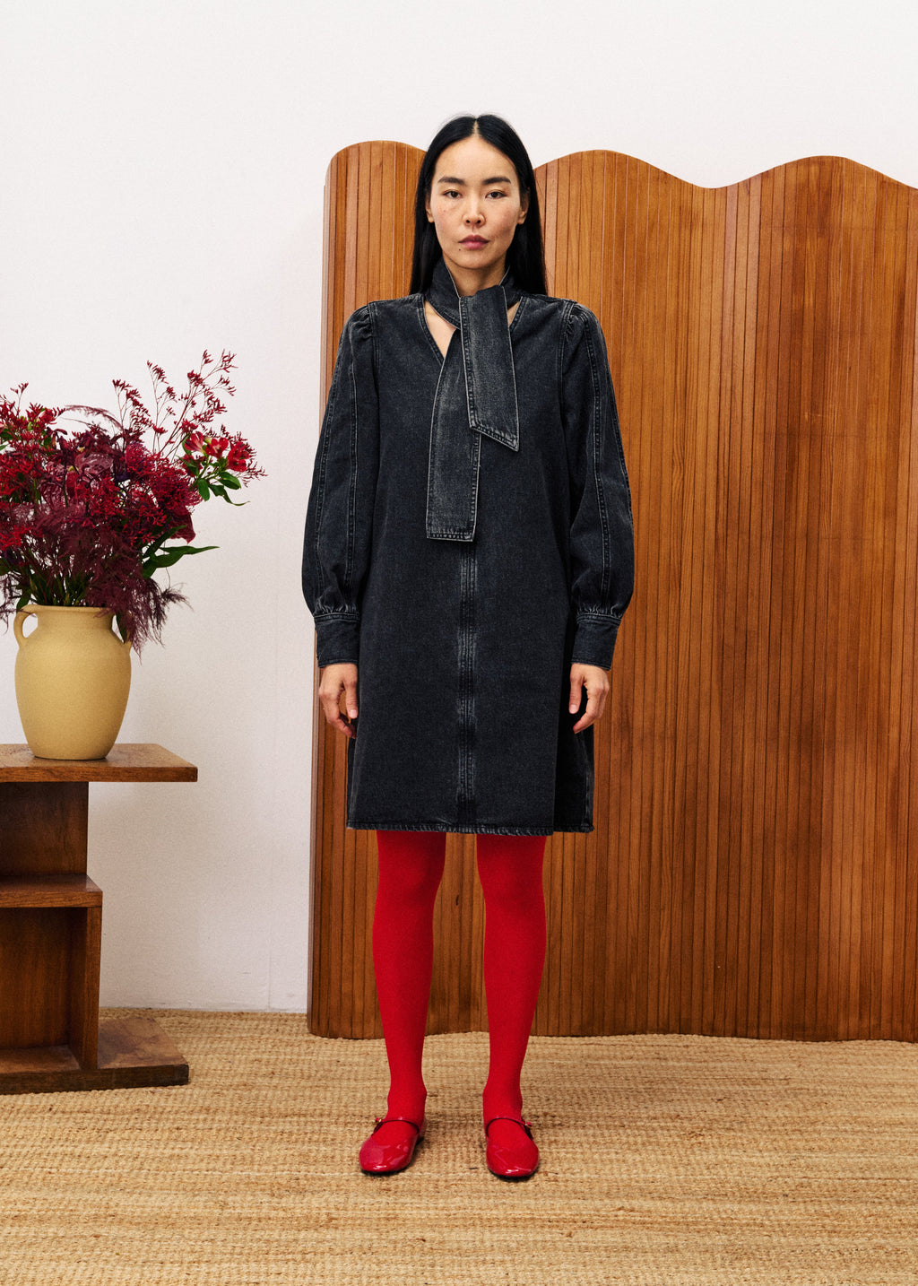 Robe Aubepine - Noir