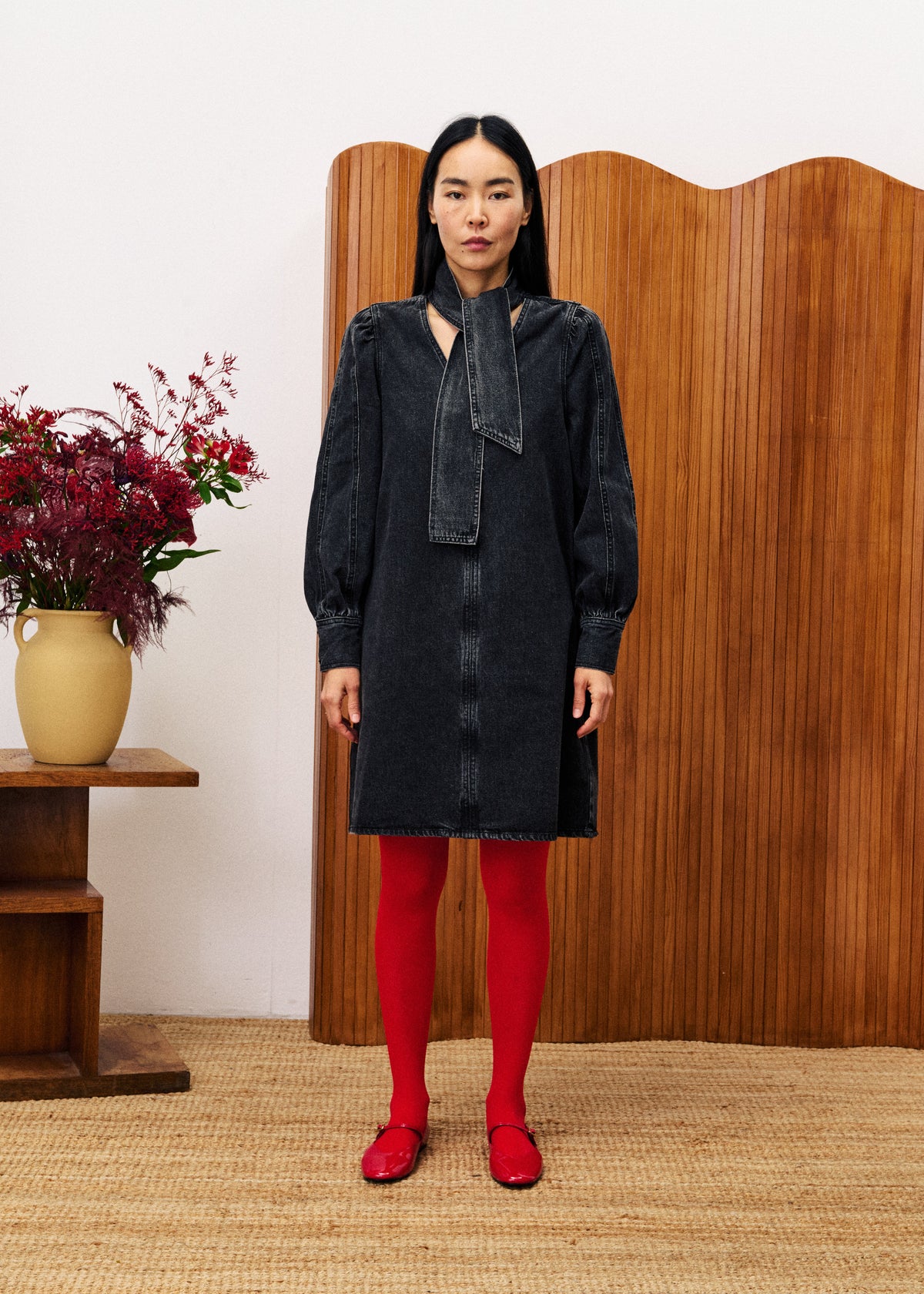 Robe Aubepine - Noir