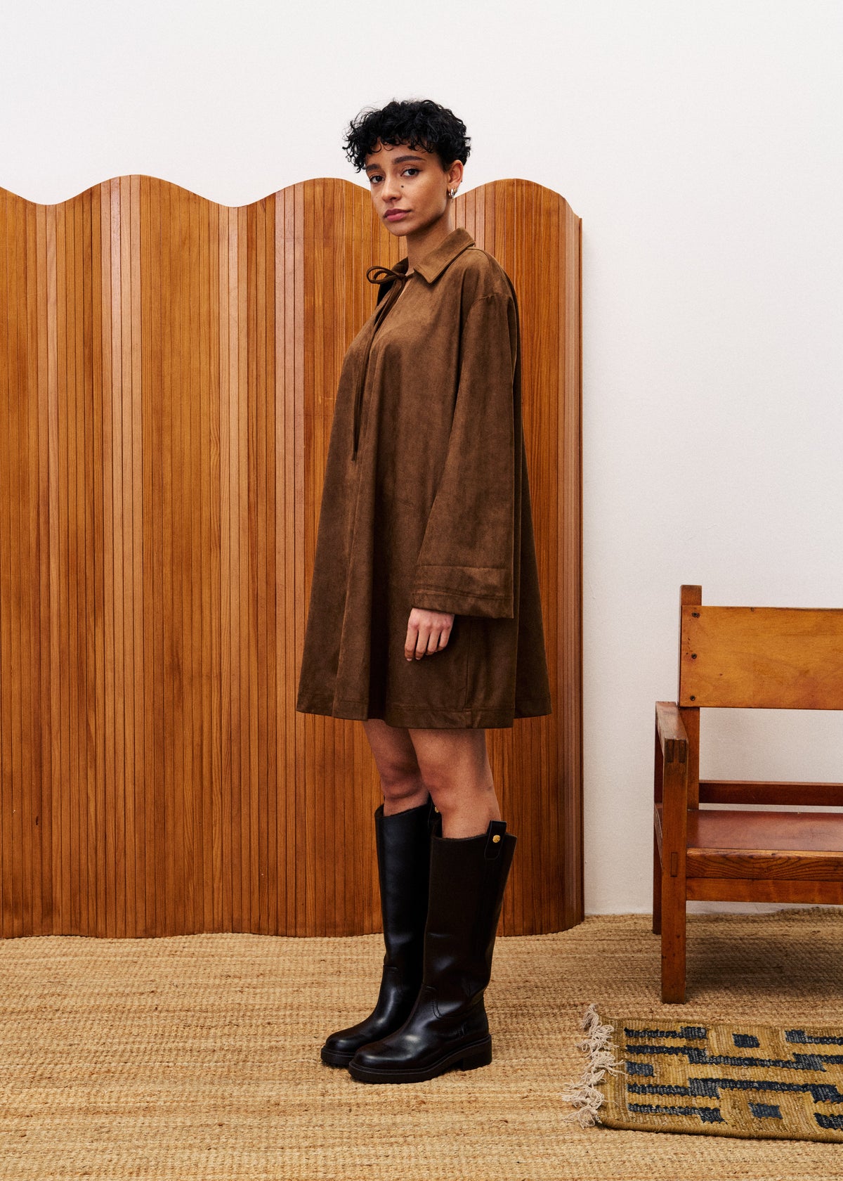 Robe Amsonia - Marron Glace