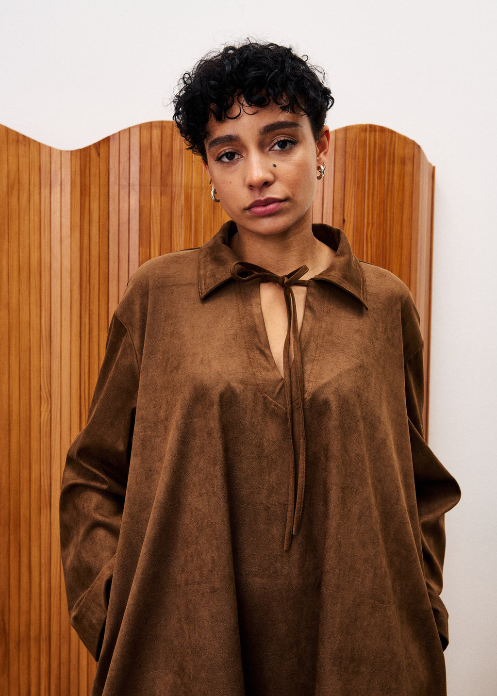Robe Amsonia - Marron Glace