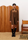 Robe Amsonia - Marron Glace