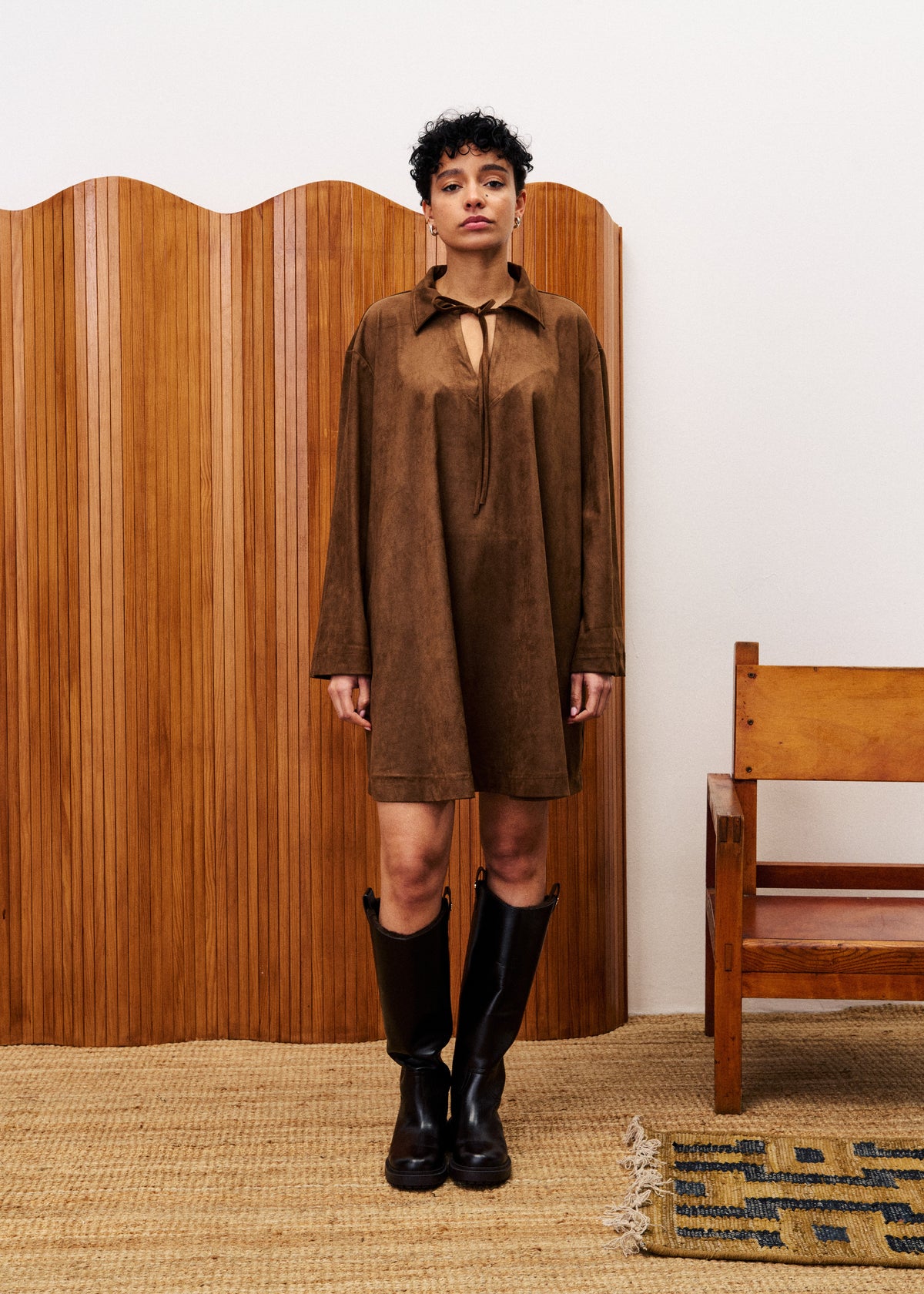Robe Amsonia - Marron Glace