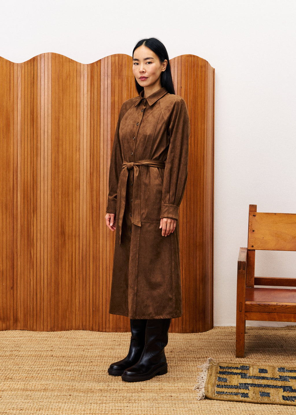 Robe Barbet - Marron Glace