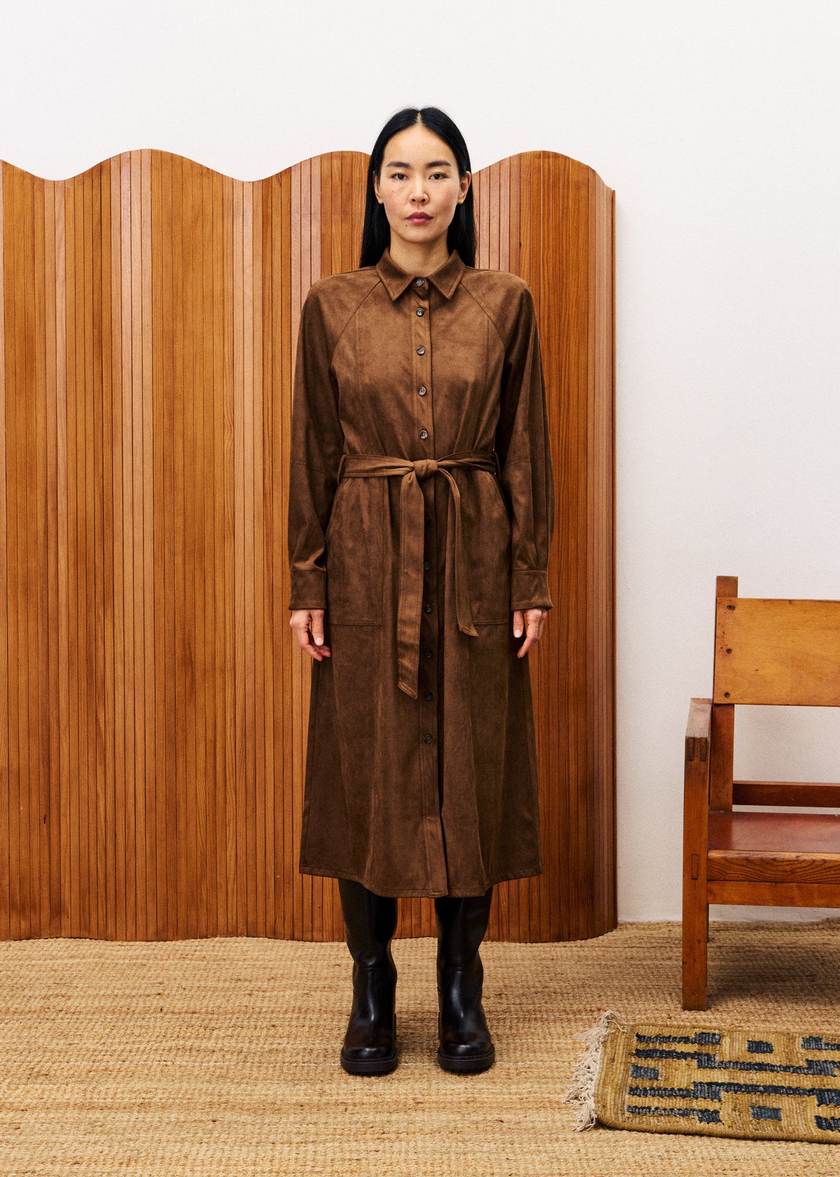 Robe Barbet - Marron Glace
