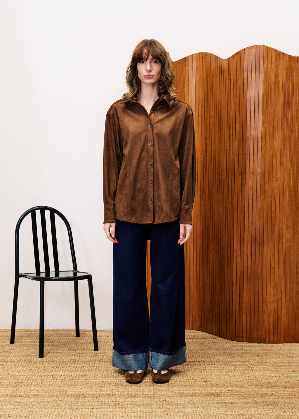 Chemise Carlin - Marron Glace