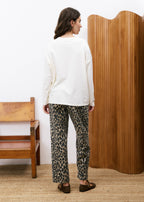 T-Shirt Monstera - Creme
