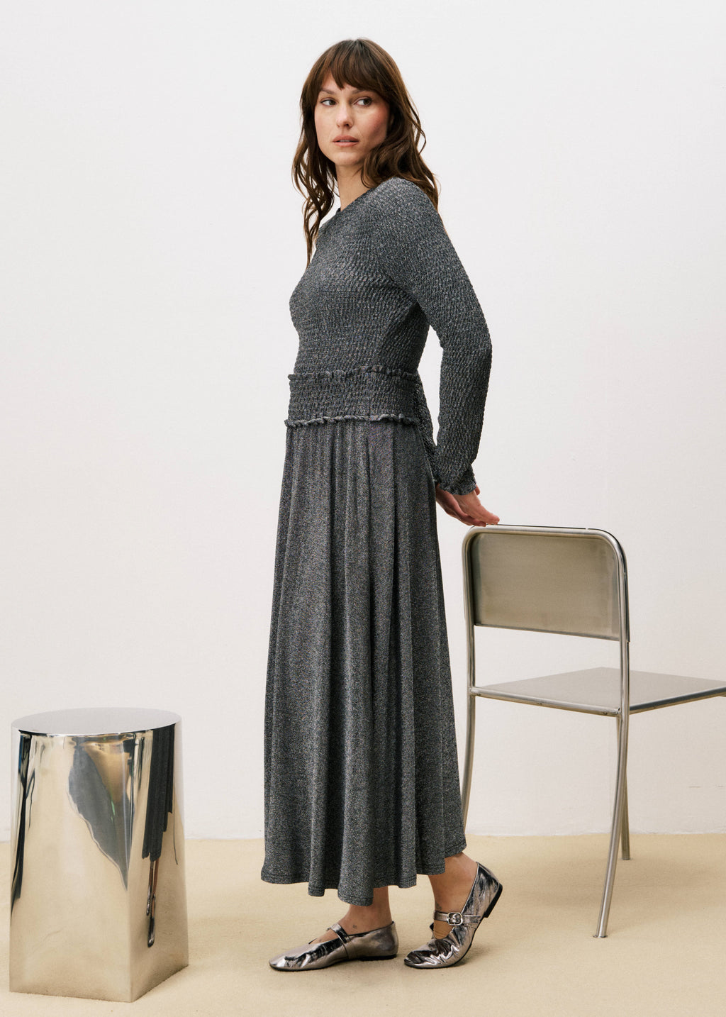 Robe Debbie - Argente