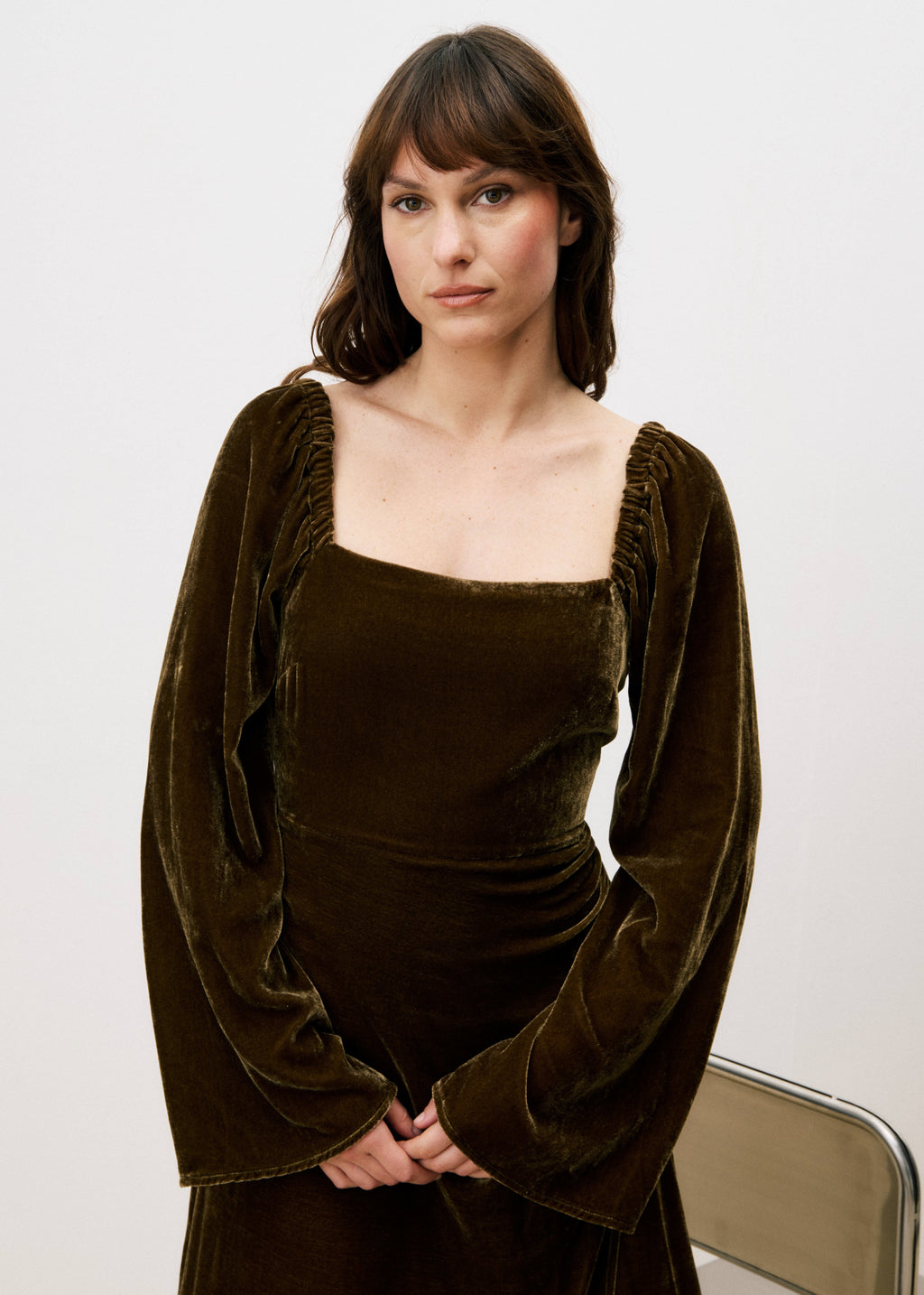 Robe Thelma - Marron Glace