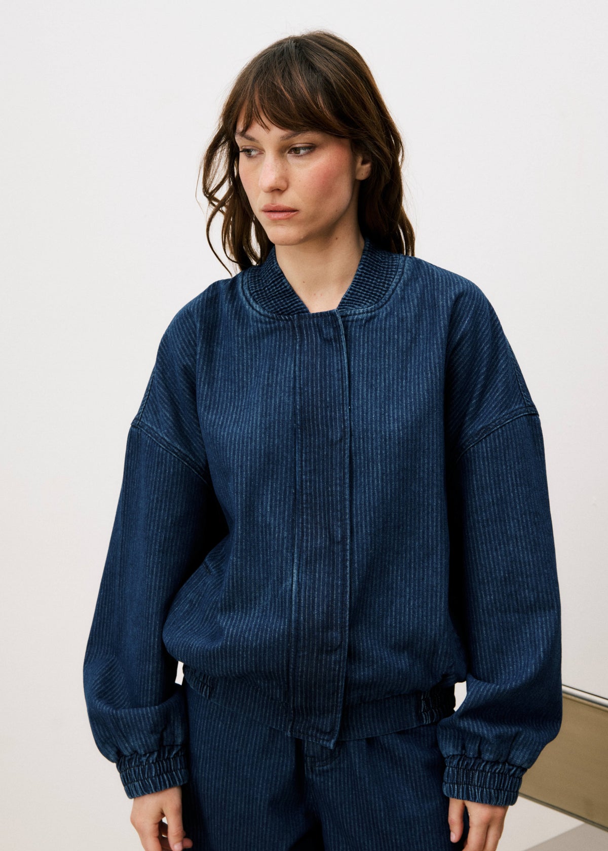 Bomber Gloria - Bleu Jean