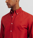 Chemise Avec Col Boutonné Orange