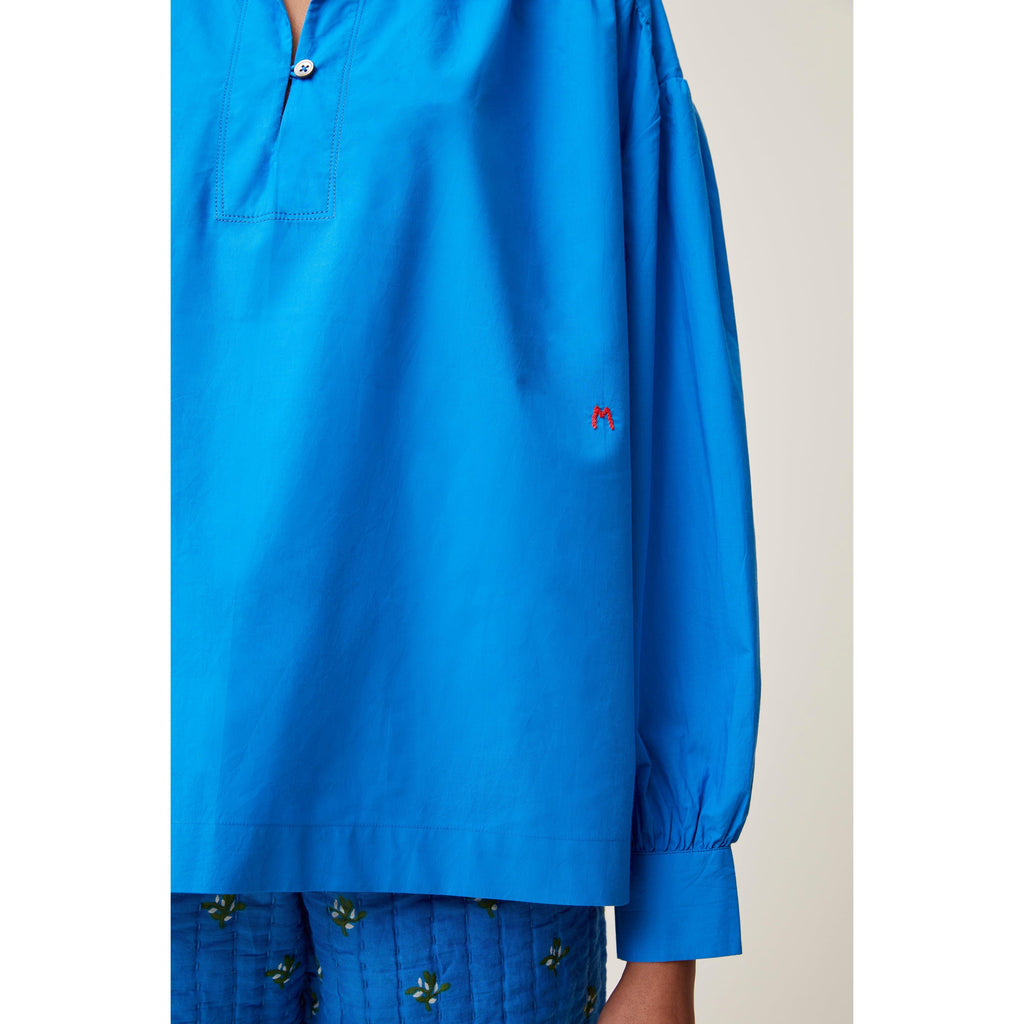 Malou N°731 Shirt - Popeline Blue Worker