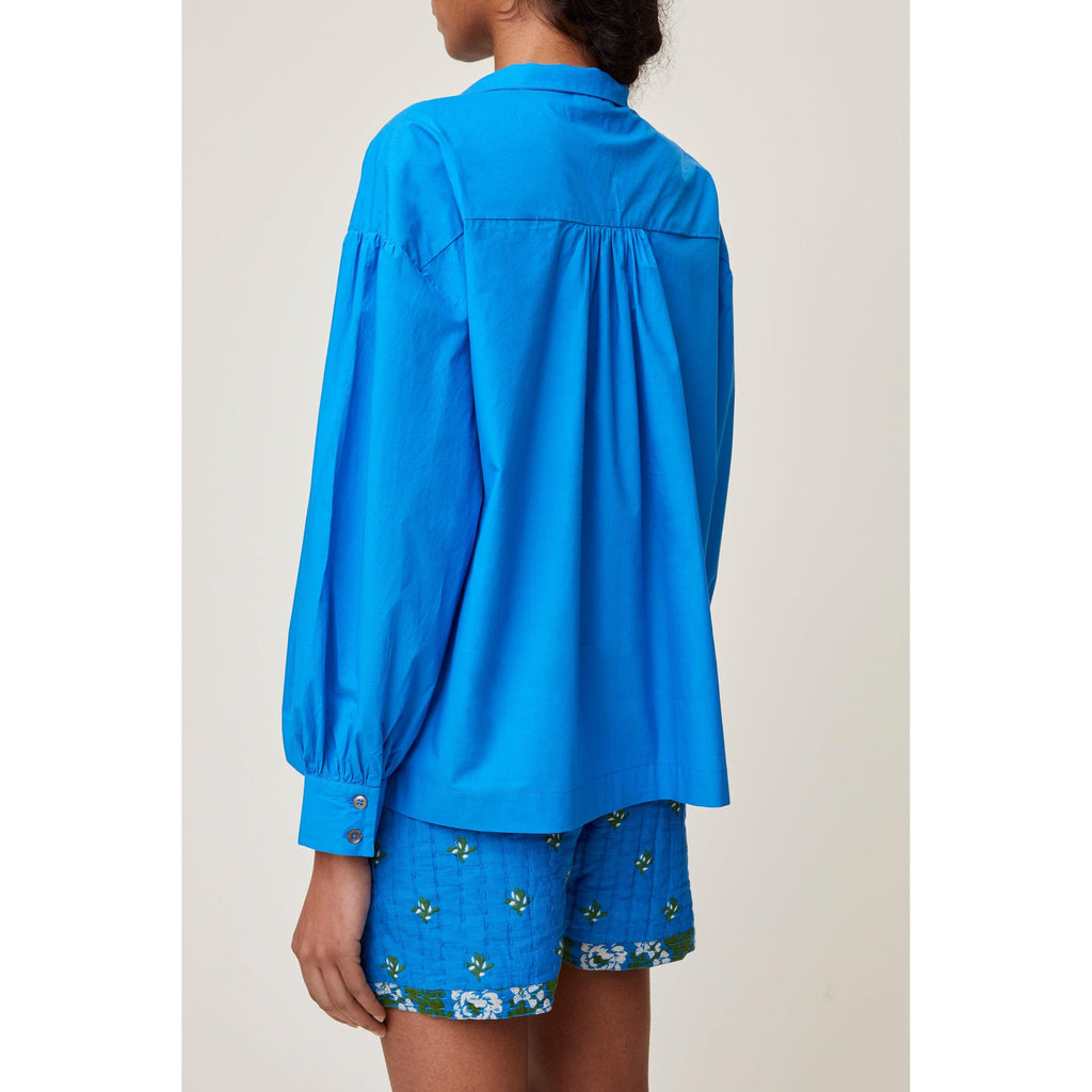 Malou N°731 Shirt - Popeline Blue Worker