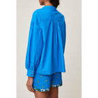 Malou N°731 Shirt - Popeline Blue Worker