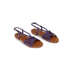 Cheema Sandals - Purple