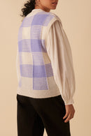 Cheldon Sweater - Ecru/Ice