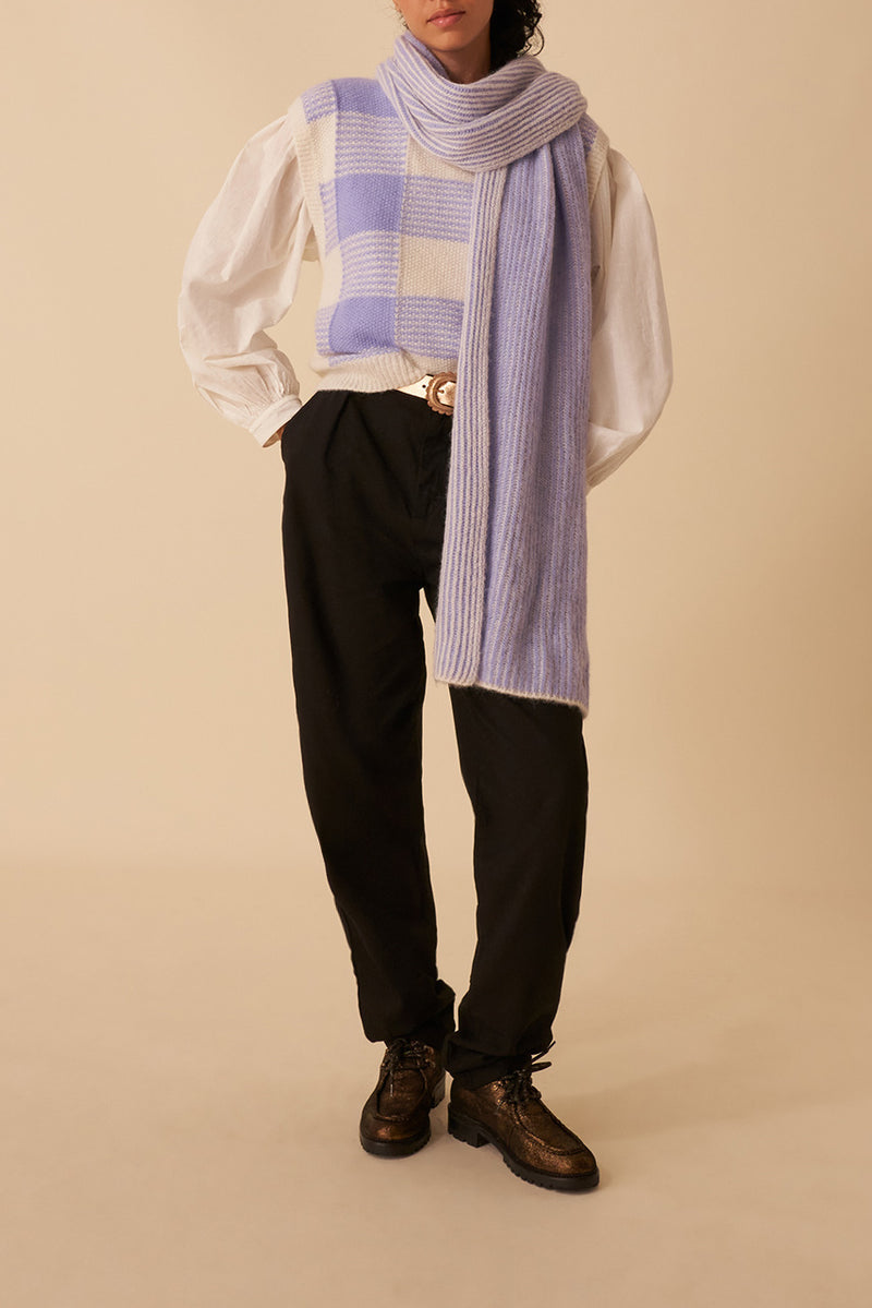Cheldon Sweater - Ecru/Ice