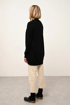 Cardigan Col V - Chelsea - Noir