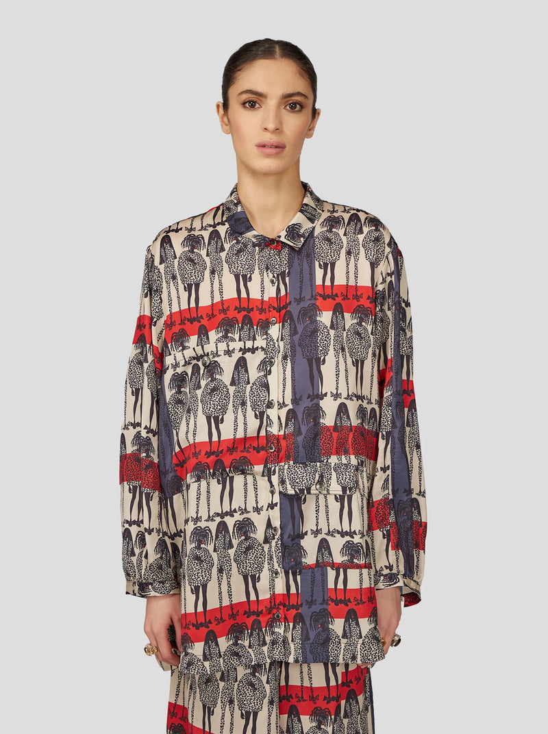 Chemise Longue Buffalo À Imprimé Rift