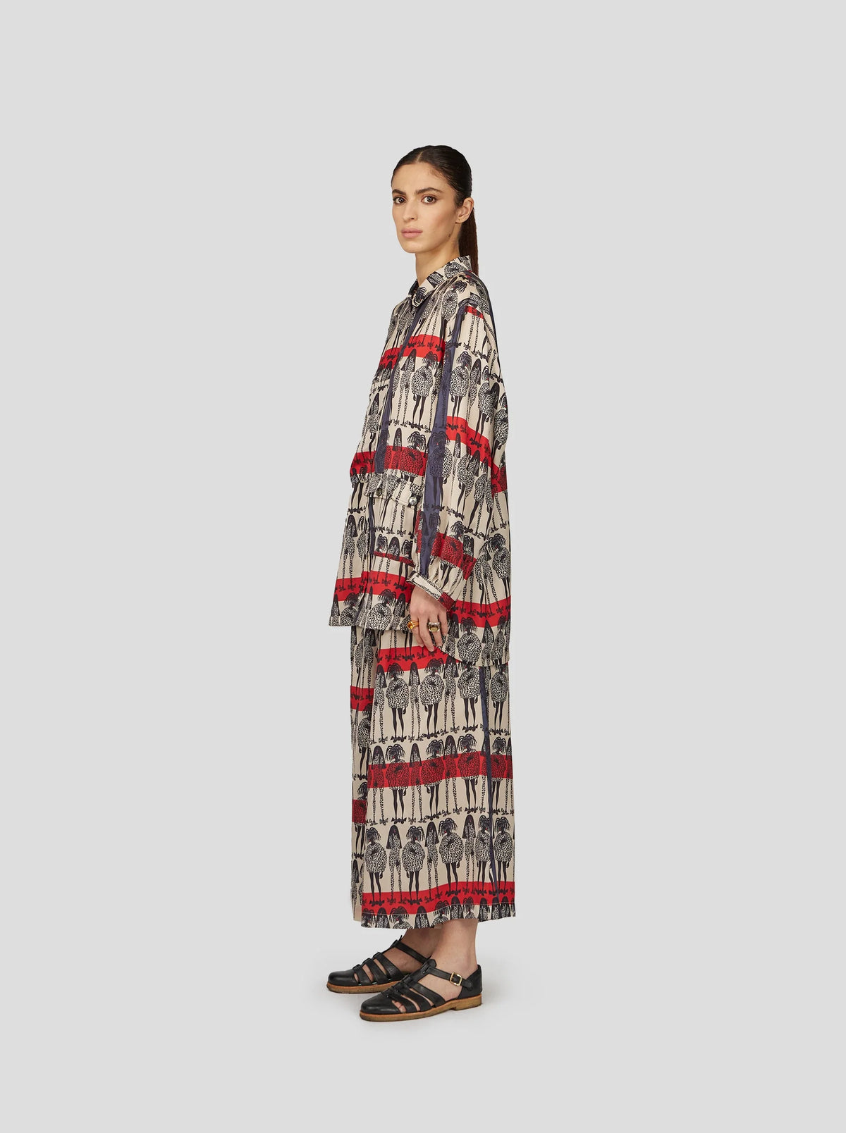 Chemise Longue Buffalo À Imprimé Rift