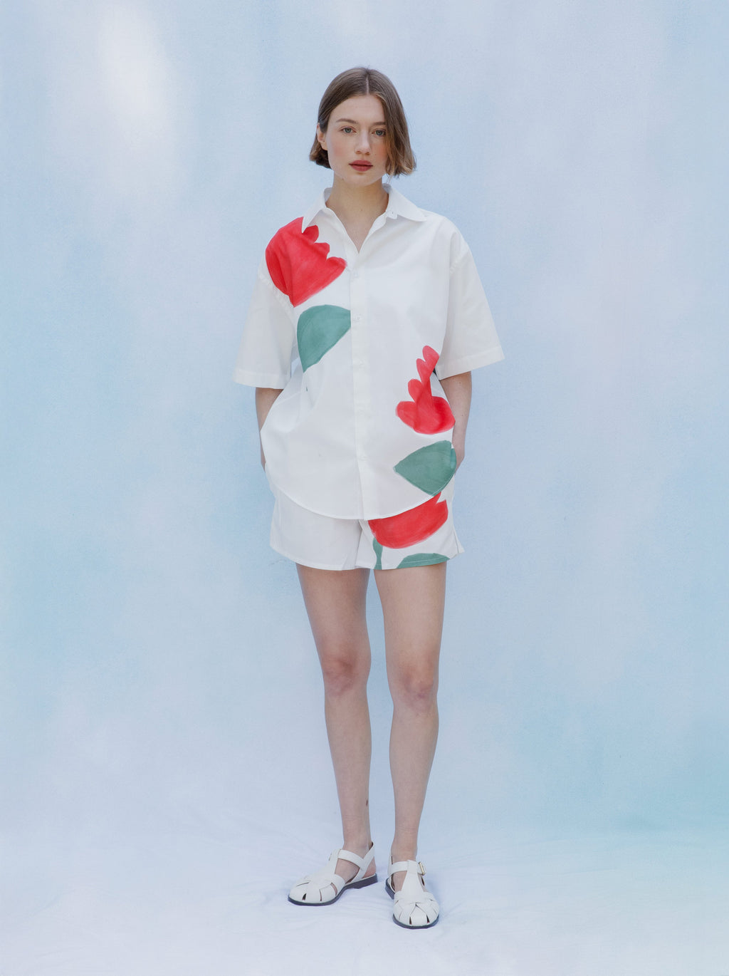 Short Fleuri