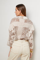 Camisa - Beige - Mujer