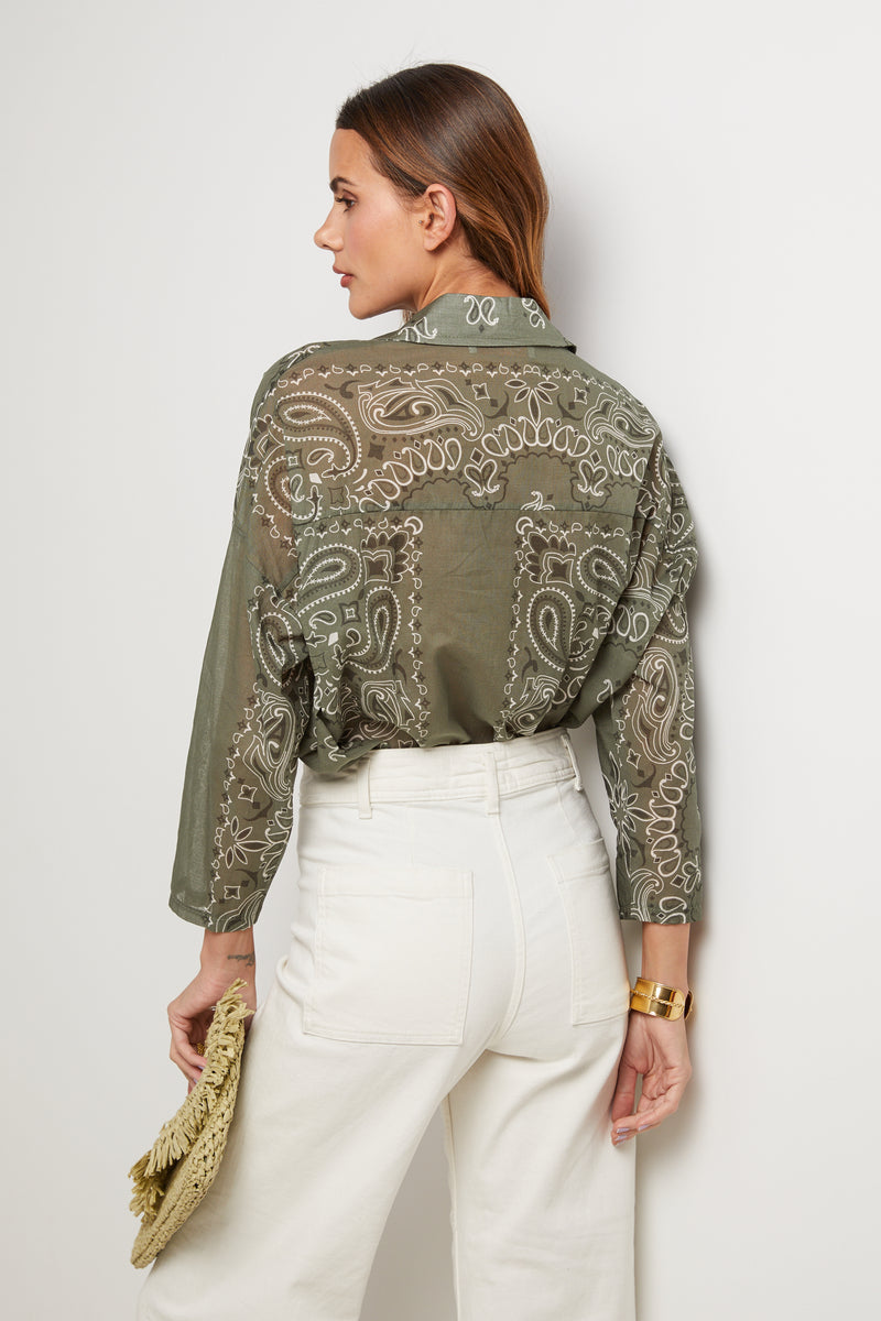 Camisa - Caqui - Mujer