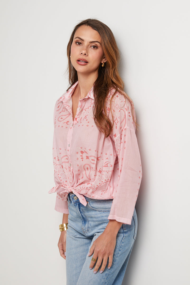 Camisa - Rosa - Mujer
