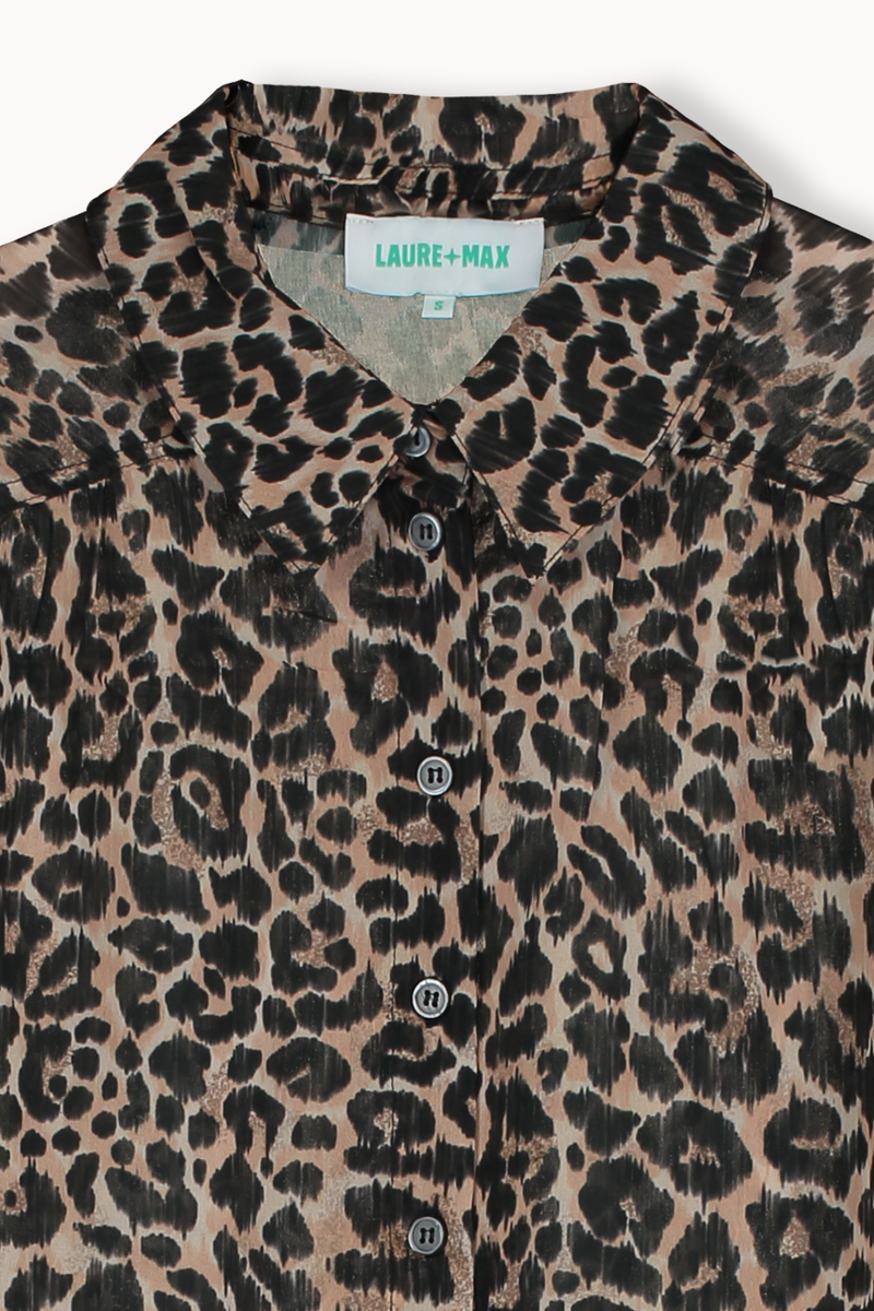 Chemise Charlize - Print Leopard Voile