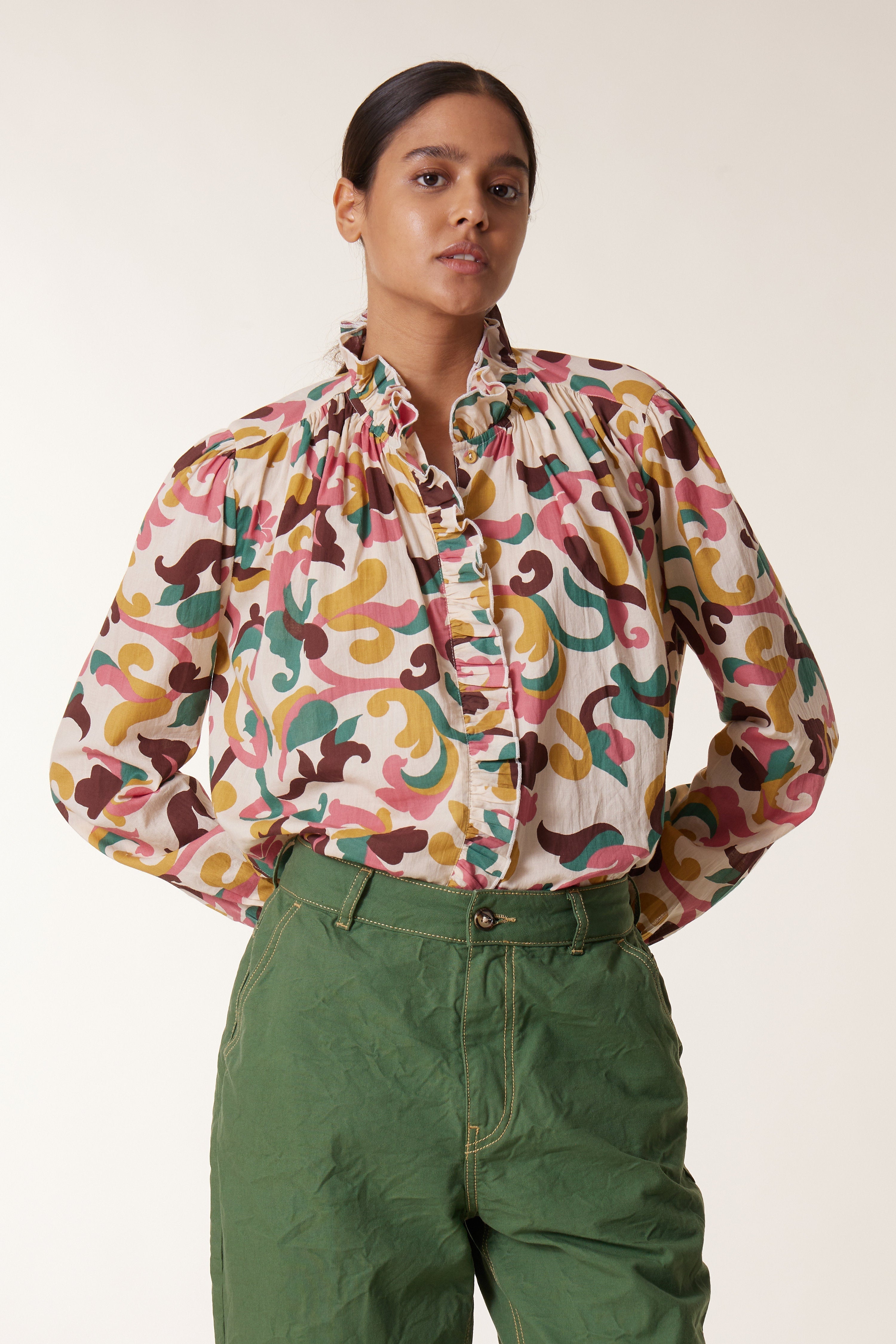 Camisa Chypre Patch - Vanilla
