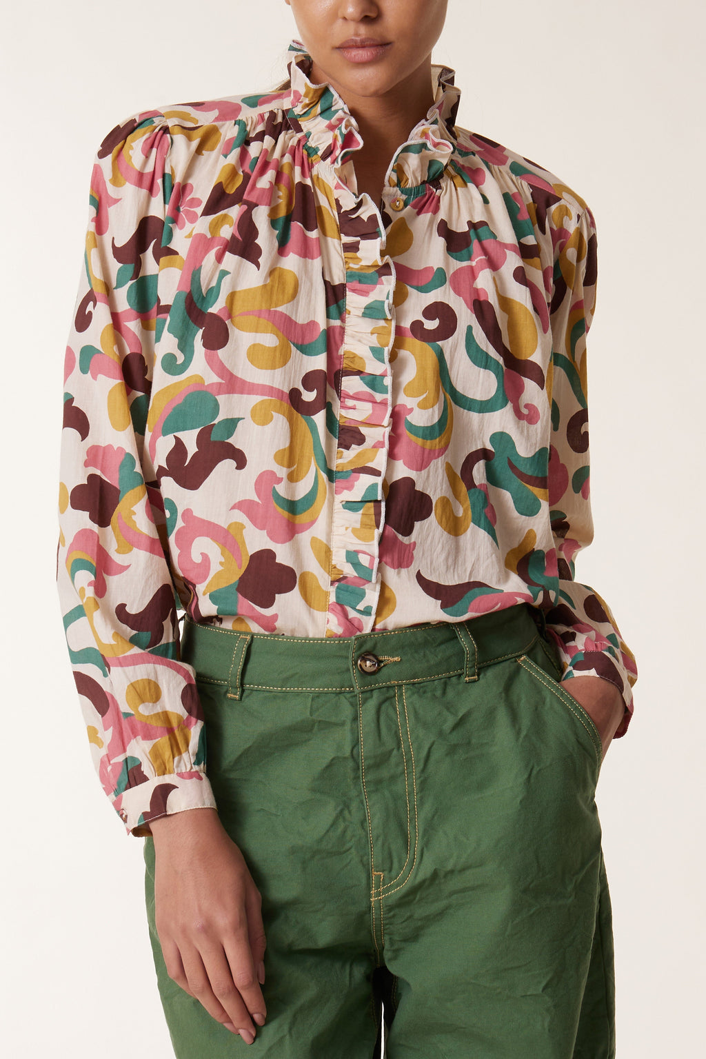 Camisa Chypre Patch - Vanilla