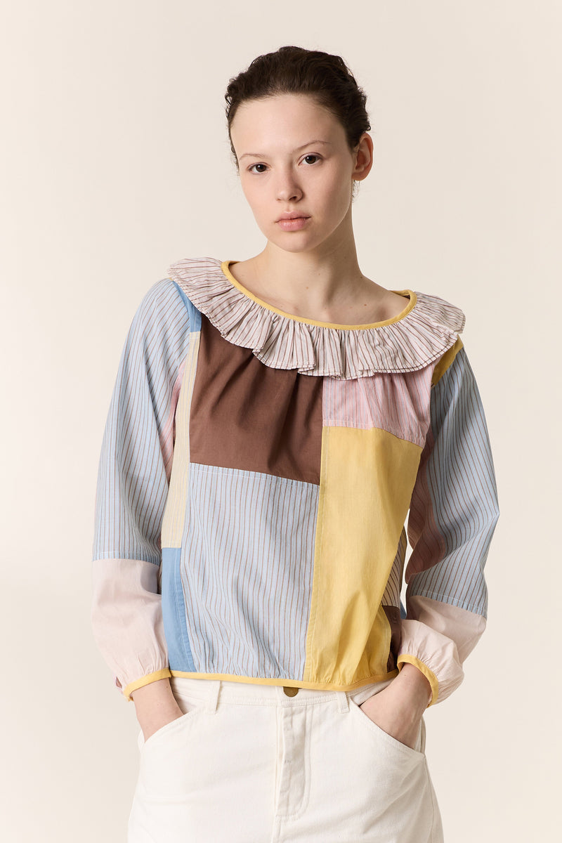 Chemise Circle Patch