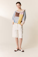 Chemise Circle Patch